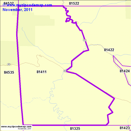 map of 81411