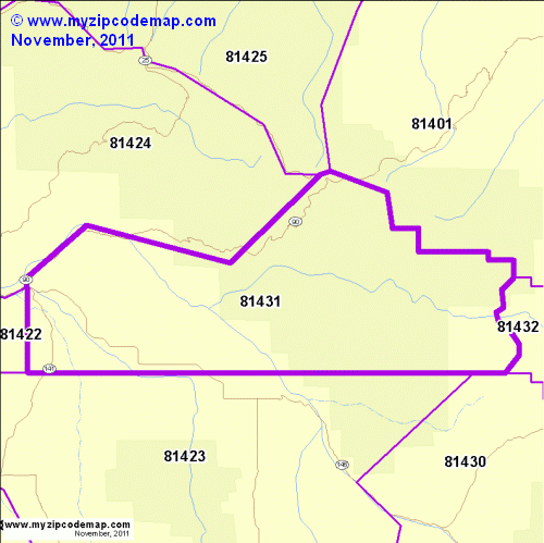 map of 81431