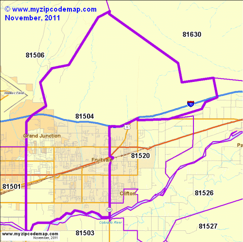map of 81504