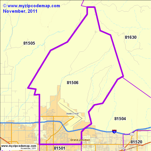 map of 81506