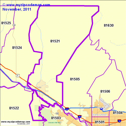 map of 81521