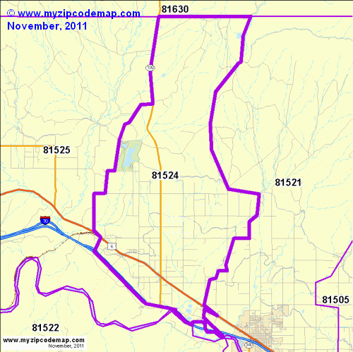 map of 81524