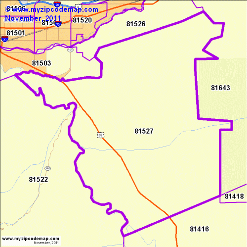 map of 81527