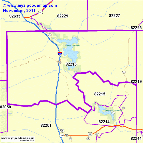 map of 82213