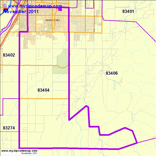 map of 83404