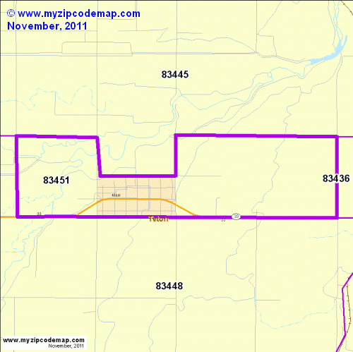 map of 83451