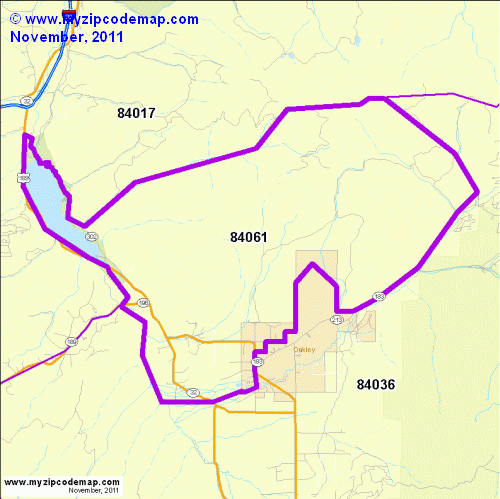 map of 84061