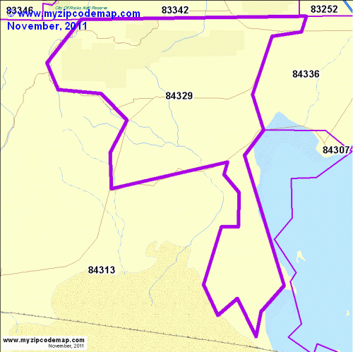 map of 84329