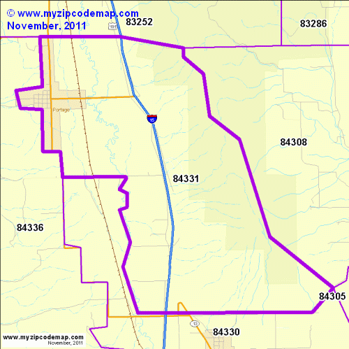 map of 84331