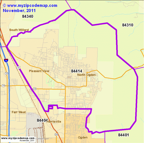 map of 84414