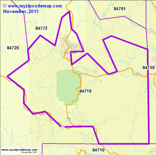 map of 84719