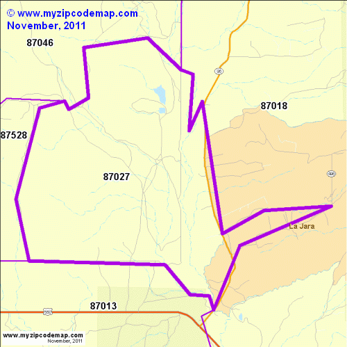 map of 87027