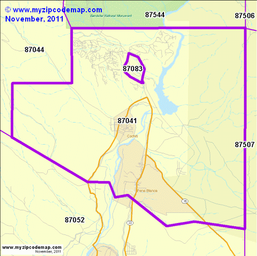 map of 87041