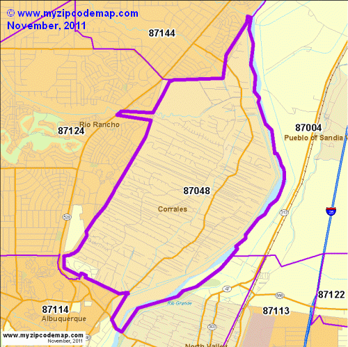 map of 87048