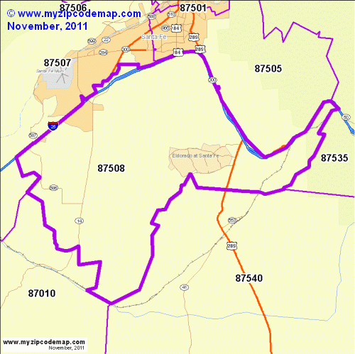 map of 87508