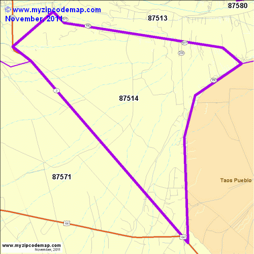 map of 87514