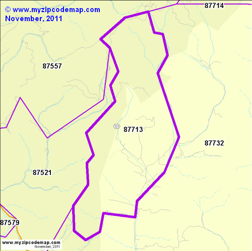 map of 87713