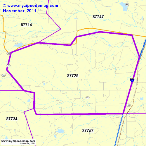 map of 87729