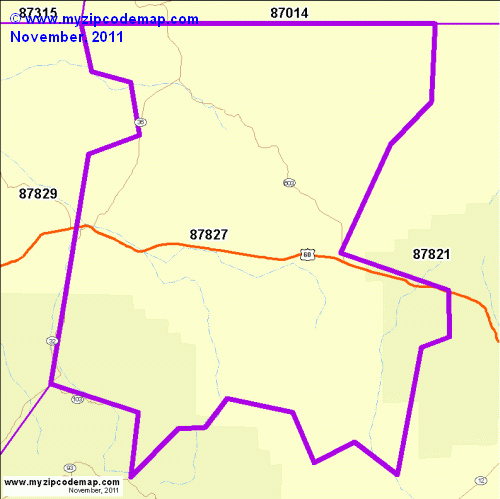 map of 87827