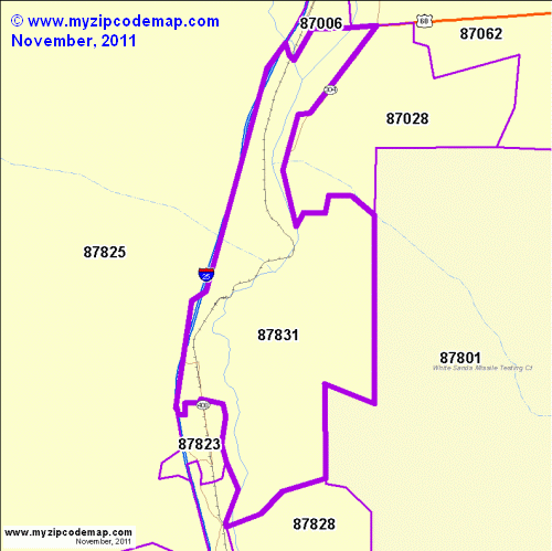 map of 87831