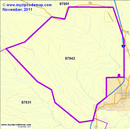 map of 87942