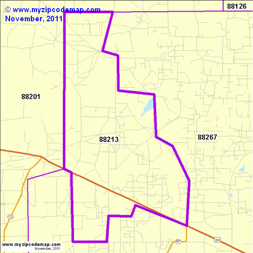 map of 88213