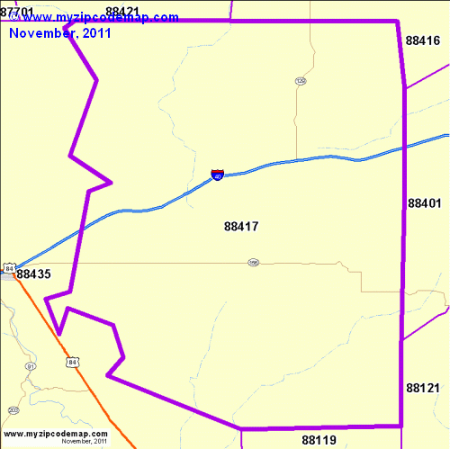 map of 88417