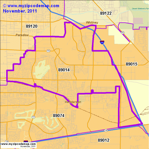 map of 89014
