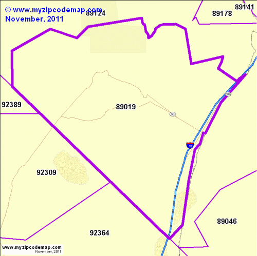 map of 89019