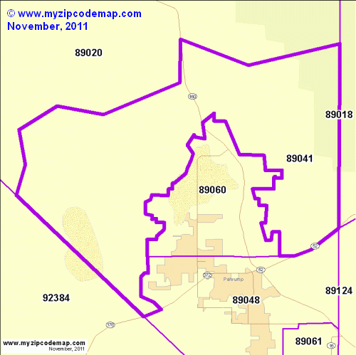 Zip Code Map Of 89041 Demographic Profile Residential Housing Information Etc 2429