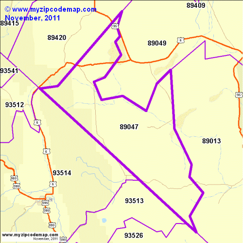 map of 89047
