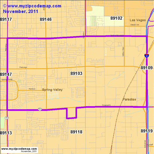 map of 89103