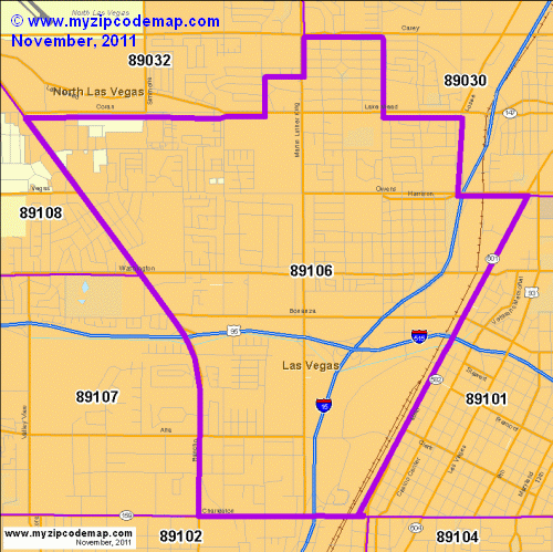 map of 89106