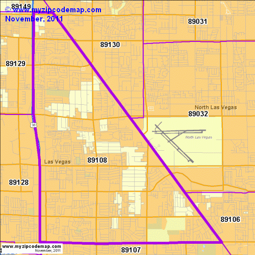 map of 89108