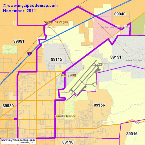 map of 89115