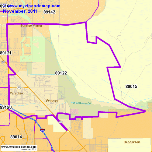 map of 89122