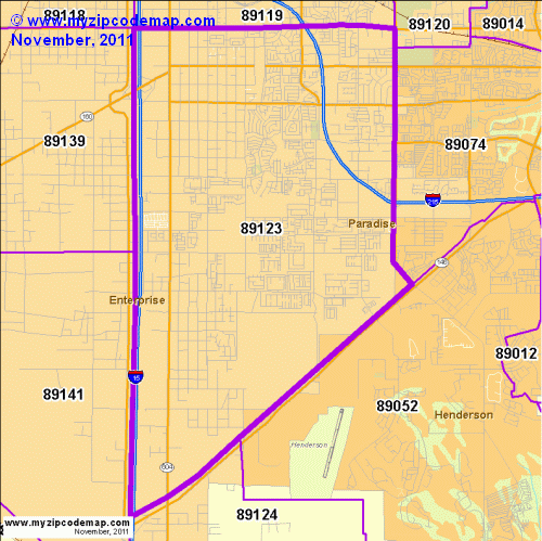 map of 89123