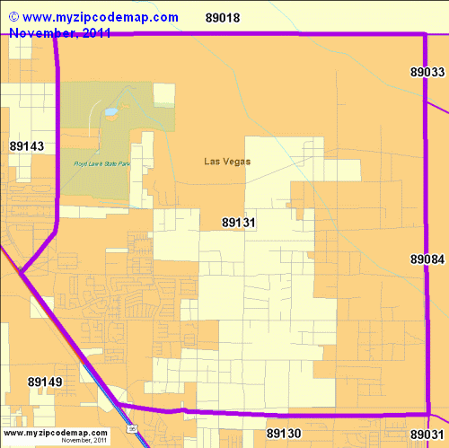 map of 89131