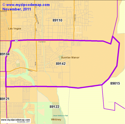 map of 89142