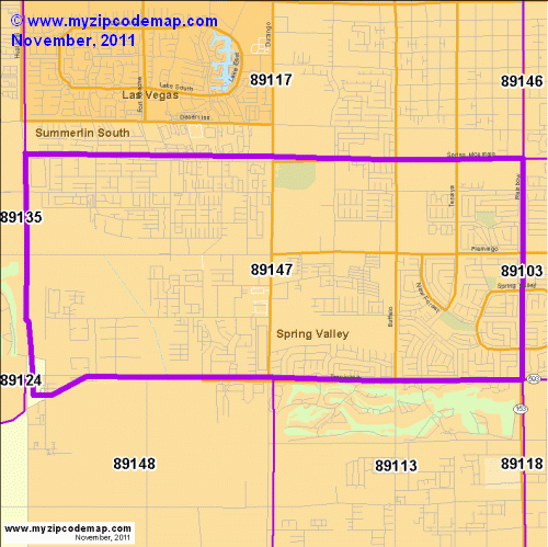 map of 89147