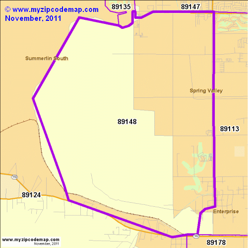 map of 89148
