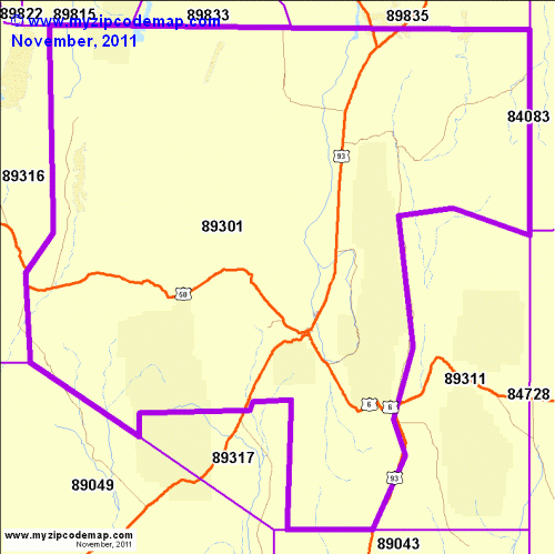 map of 89301