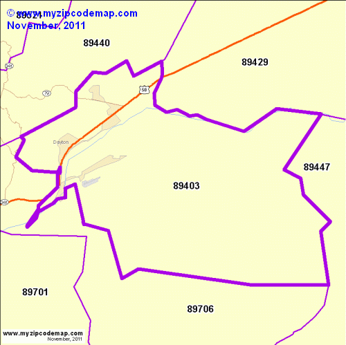 map of 89403