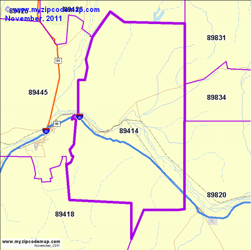 map of 89414