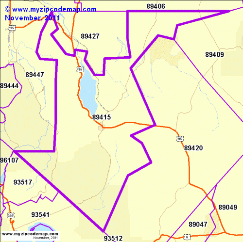 map of 89415