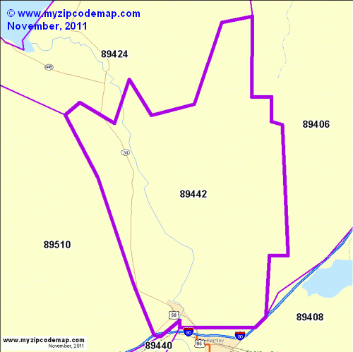 map of 89442