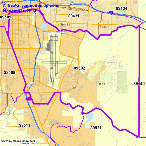 map of 89502