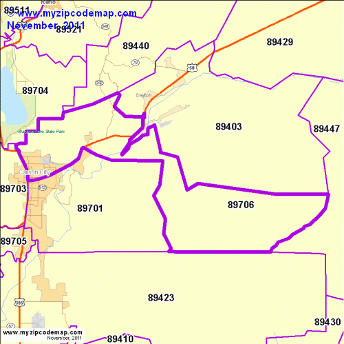 map of 89706