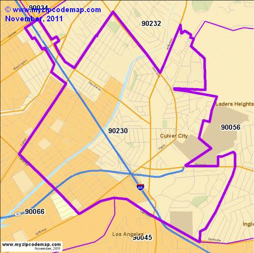 map of 90230