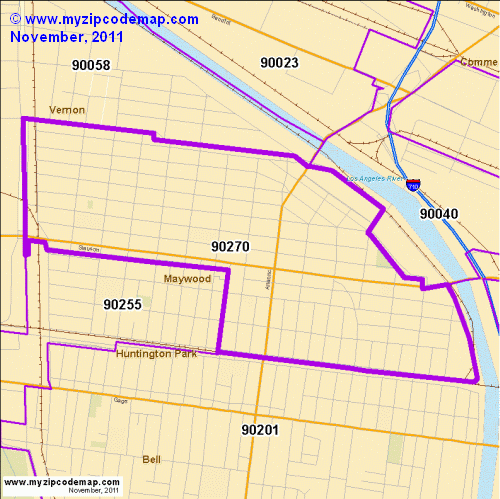 map of 90270